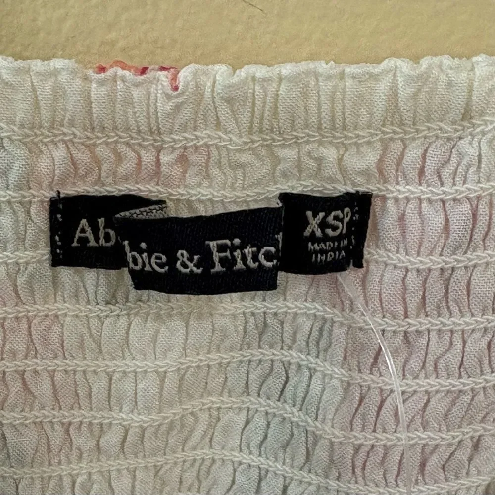 Abercrombie and Fitch Floral Button Down Maxi Dress